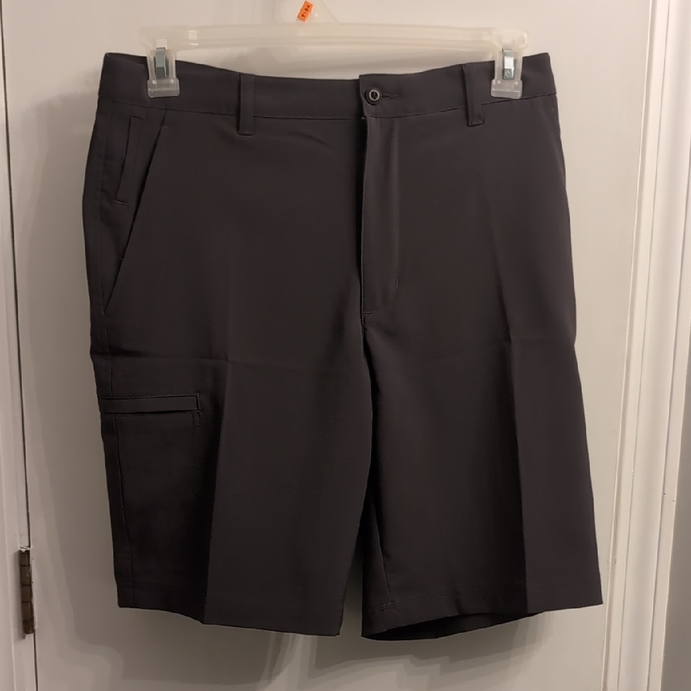 Ben Hogan Performance Men's Active Stretch UPF50 Golf Shorts 34 Asphault